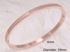 HY Wholesale Bangle Stainless Steel 316L Jewelry Bangle-HY0122B282