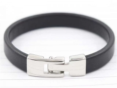 HY Wholesale Leather Bracelets Jewelry Popular Leather Bracelets-HY0129B188