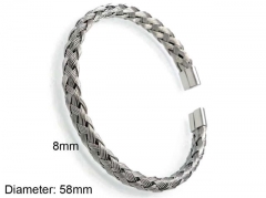 HY Wholesale Bangle Stainless Steel 316L Jewelry Bangle-HY0041B114