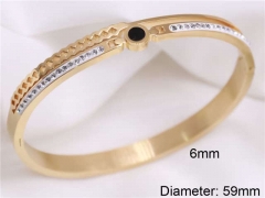 HY Wholesale Bangle Stainless Steel 316L Jewelry Bangle-HY0122B261