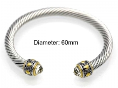HY Wholesale Bangle Stainless Steel 316L Jewelry Bangle-HY0041B313