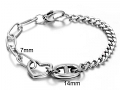 HY Wholesale Bracelets Jewelry 316L Stainless Steel Jewelry Bracelets-HY0132B015