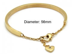 HY Wholesale Bangle Stainless Steel 316L Jewelry Bangle-HY0041B409