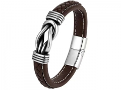 HY Wholesale Leather Bracelets Jewelry Popular Leather Bracelets-HY0135B036