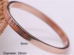 HY Wholesale Bangle Stainless Steel 316L Jewelry Bangle-HY0122B411