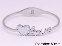 HY Wholesale Bangle Stainless Steel 316L Jewelry Bangle-HY0122B033