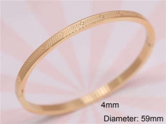 HY Wholesale Bangle Stainless Steel 316L Jewelry Bangle-HY0122B317