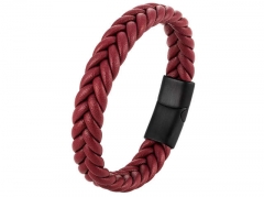 HY Wholesale Leather Bracelets Jewelry Popular Leather Bracelets-HY0120B262