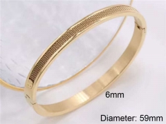 HY Wholesale Bangle Stainless Steel 316L Jewelry Bangle-HY0122B182