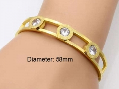 HY Wholesale Bangle Stainless Steel 316L Jewelry Bangle-HY0041B183
