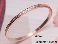 HY Wholesale Bangle Stainless Steel 316L Jewelry Bangle-HY0122B324