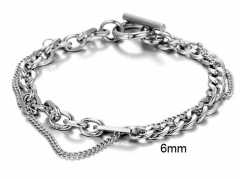 HY Wholesale Bracelets Jewelry 316L Stainless Steel Jewelry Bracelets-HY0132B019