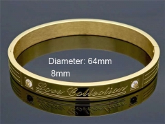 HY Wholesale Bangle Stainless Steel 316L Jewelry Bangle-HY0041B217