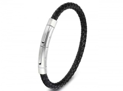 HY Wholesale Leather Bracelets Jewelry Popular Leather Bracelets-HY0130B229