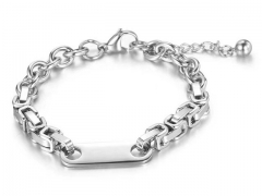 HY Wholesale Bracelets Jewelry 316L Stainless Steel Jewelry Bracelets-HY0132B087
