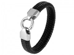 HY Wholesale Leather Bracelets Jewelry Popular Leather Bracelets-HY0120B251