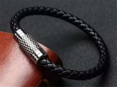 HY Wholesale Leather Bracelets Jewelry Popular Leather Bracelets-HY0120B194