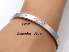 HY Wholesale Bangle Stainless Steel 316L Jewelry Bangle-HY0041B157