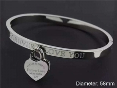 HY Wholesale Bangle Stainless Steel 316L Jewelry Bangle-HY0041B039