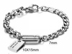 HY Wholesale Bracelets Jewelry 316L Stainless Steel Jewelry Bracelets-HY0132B057