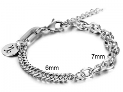HY Wholesale Bracelets Jewelry 316L Stainless Steel Jewelry Bracelets-HY0132B112