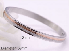 HY Wholesale Bangle Stainless Steel 316L Jewelry Bangle-HY0122B114