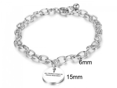 HY Wholesale Bracelets Jewelry 316L Stainless Steel Jewelry Bracelets-HY0132B075