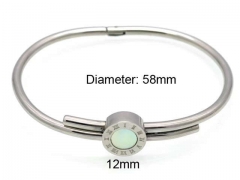 HY Wholesale Bangle Stainless Steel 316L Jewelry Bangle-HY0041B287