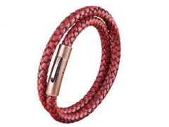 HY Wholesale Leather Bracelets Jewelry Popular Leather Bracelets-HY0130B360