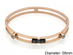 HY Wholesale Bangle Stainless Steel 316L Jewelry Bangle-HY0041B275