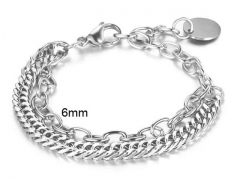 HY Wholesale Bracelets Jewelry 316L Stainless Steel Jewelry Bracelets-HY0132B071