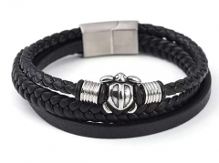 HY Wholesale Leather Bracelets Jewelry Popular Leather Bracelets-HY0137B120