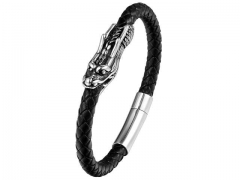 HY Wholesale Leather Bracelets Jewelry Popular Leather Bracelets-HY0120B080
