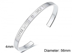 HY Wholesale Bangle Stainless Steel 316L Jewelry Bangle-HY0016D087
