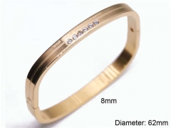HY Wholesale Bangle Stainless Steel 316L Jewelry Bangle-HY0122B341