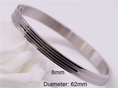 HY Wholesale Bangle Stainless Steel 316L Jewelry Bangle-HY0122B349