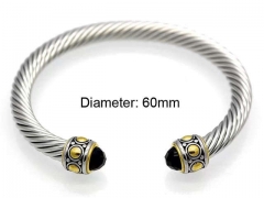 HY Wholesale Bangle Stainless Steel 316L Jewelry Bangle-HY0041B314