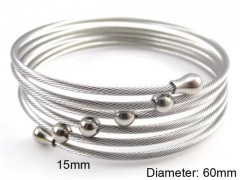HY Wholesale Bangle Stainless Steel 316L Jewelry Bangle-HY0041B389