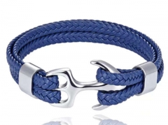 HY Wholesale Leather Bracelets Jewelry Popular Leather Bracelets-HY0136B054