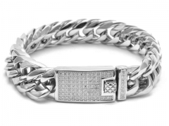 HY Wholesale Bracelets Jewelry 316L Stainless Steel Jewelry Bracelets-HY0058B117
