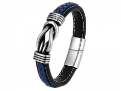 HY Wholesale Leather Bracelets Jewelry Popular Leather Bracelets-HY0135B032
