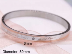 HY Wholesale Bangle Stainless Steel 316L Jewelry Bangle-HY0122B122