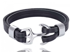 HY Wholesale Leather Bracelets Jewelry Popular Leather Bracelets-HY0136B051