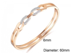 HY Wholesale Bangle Stainless Steel 316L Jewelry Bangle-HY0016D050