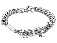 HY Wholesale Bracelets Jewelry 316L Stainless Steel Jewelry Bracelets-HY0132B052