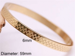 HY Wholesale Bangle Stainless Steel 316L Jewelry Bangle-HY0122B019