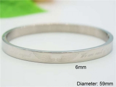 HY Wholesale Bangle Stainless Steel 316L Jewelry Bangle-HY0122B420