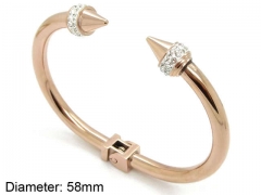 HY Wholesale Bangle Stainless Steel 316L Jewelry Bangle-HY0041B400