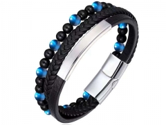 HY Wholesale Leather Bracelets Jewelry Popular Leather Bracelets-HY0136B108