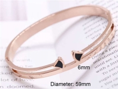 HY Wholesale Bangle Stainless Steel 316L Jewelry Bangle-HY0122B268